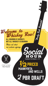 Whiskey Kitchen Social Hour
